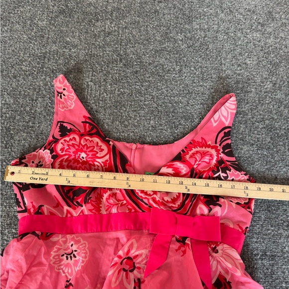 Tibi Pink Floral Ruffle Dress - Picture 10 of 14